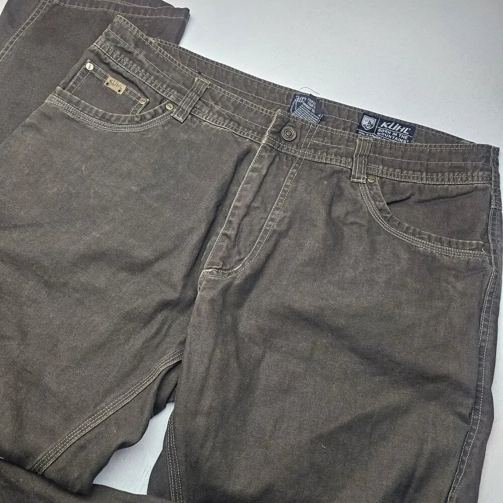 Kuhl Vintage Patina Dye 38x30 Mens Workwear Hiking Pants